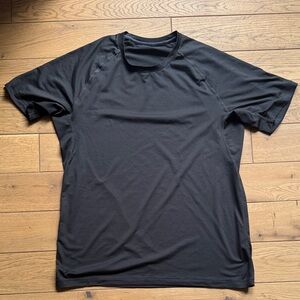 RHONE Men's Jet Black Short Sleeve Tee